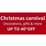 Christmas Carvinal - Decorations, Gifts & More Upto 40% OFF Christmas Carvinal - Decorations, Gifts & More Upto 40% OFF