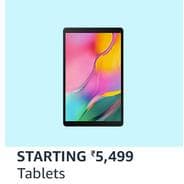 Bestsellers & Top Brand Tablets Start Rs.5499 Bestsellers & Top Brand Tablets Start Rs.5499