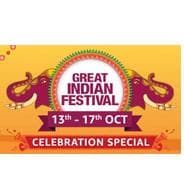 Amazon Great Indian Festive Sale Offers from 13th - 17th Oct. Amazon Great Indian Festive Sale Offers from 13th - 17th Oct.