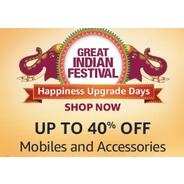 Amazon Great Indian Sale : Upto 40% OFF on Mobile Phone + Extra 10% Instant Discount Amazon Great Indian Sale : Upto 40% OFF on Mobile Phone + Extra 10% Instant Discount