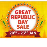 Amazon Great Republic Day Sale - Start on 20th - 23rd Jan. Amazon Great Republic Day Sale - Start on 20th - 23rd Jan.