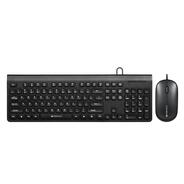 ZEBRONICS JUDWAA 880 Wired USB Keyboard & Mouse Combo, Plug & Play, 105 +12 Integrated Multimedia Keys