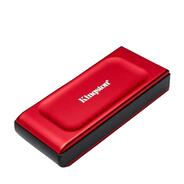Kingston XS1000 1TB Portable SSD Red | Pocket-Sized | USB 3.2 Gen 2 | External Solid State Drive