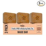 Ghar Soaps Sandalwood & Saffron Magic Bar For Bath (300 Gms Pack Of 3) | Paraben Free | Chandan & Kesar Bath Soap