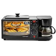 Cadlec MultiChef Pro 3 in 1 Breakfast Maker With Oven Toaster Griller, Coffee Maker, Frying Pan @55% Off + 5% coupon