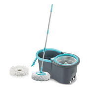 PALAK Gamma with 360&deg; Spinner 2 Microfiber heads & Twin Bucket Mop