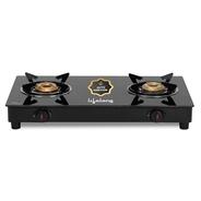 Lifelong 2 Burner Gas Stove Top for Kitchen - Automatic Ignition Cooktop