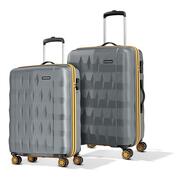 GRAB : Aristocrat 8 Wheels Luggage, Set of 2 @2350.