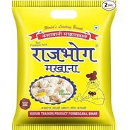 Rajbhog Fox Nuts (Phool Makhana), 250 Gm Pack (Pack of 2)