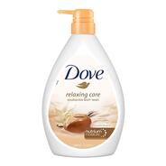 Dove Relaxing Shea Butter Body Wash with Vanilla for Soft Skin, Soothing Scent, 1L
