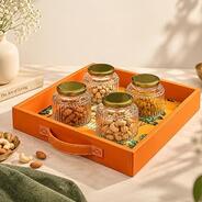 Upto 82% Off on Dry fruit and Snacks tray sets