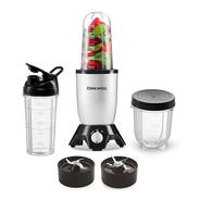 Cookwell Bullet Mixer Grinder (3 Jar, 2 Blade, Silver) - 600 Watts - 2 Year Warranty