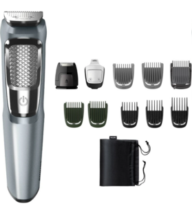 100% Supercoins back: PHILIPS MG3760/33, 11 in 1 Multigroomer, Unique DualCut Tech Grooming Kit 75 min Runtime 8 Length