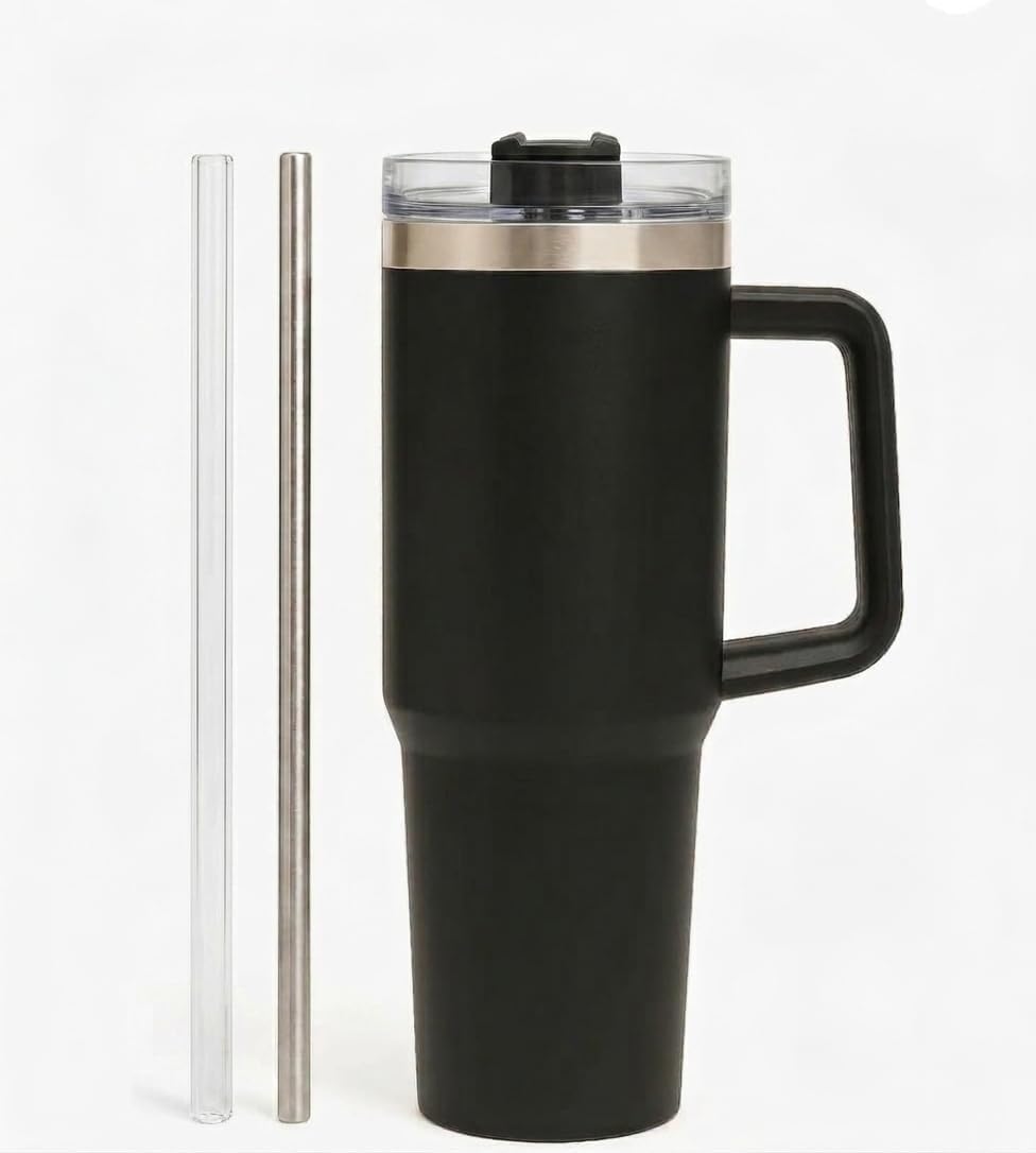 1200ml Stainless Steel Vacuum Insulated Tumbler | Travel Water Cup (Peach) | 1200ml Capacity, Vacuum Insulated, Stainles