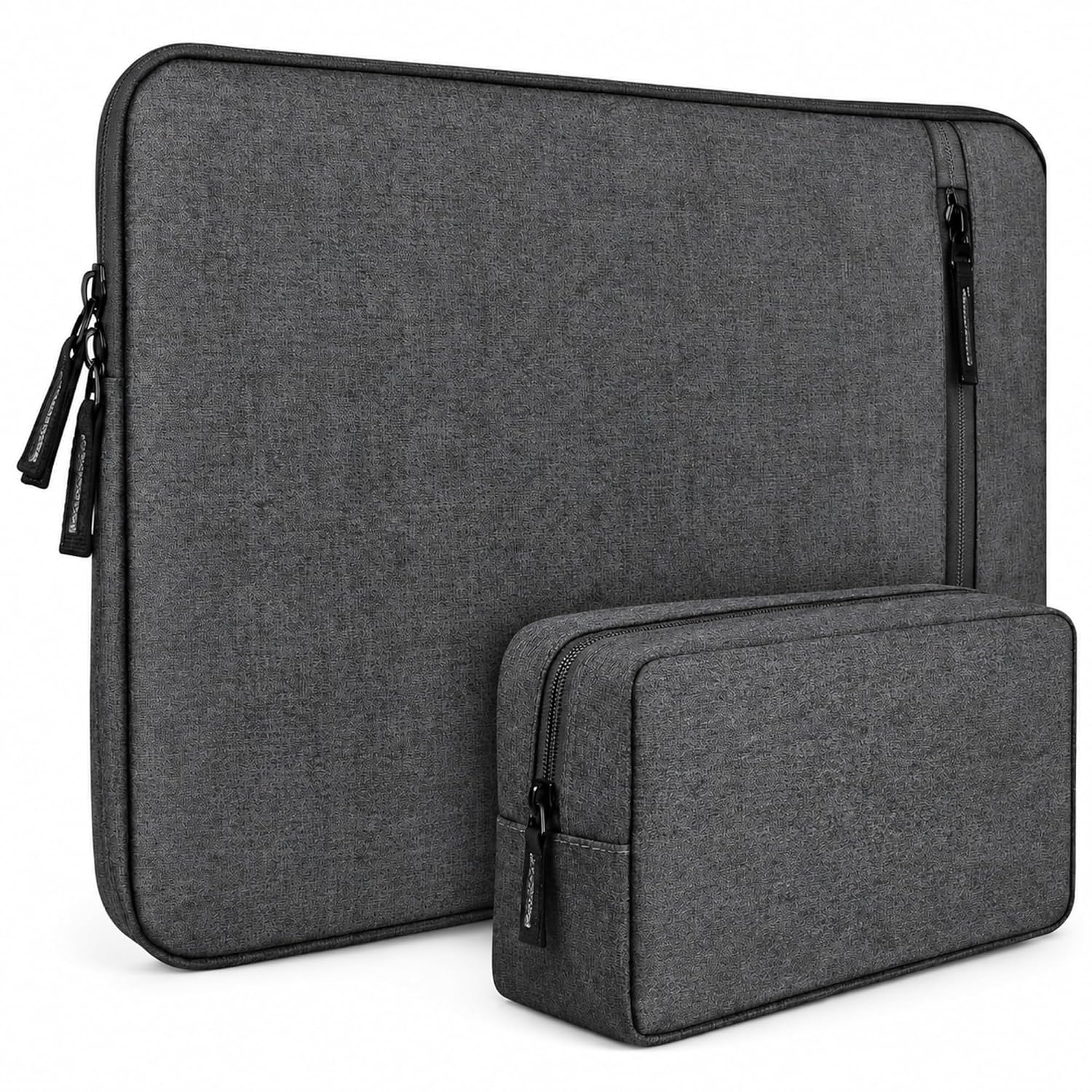 15.6-Inch Water-Resistant Laptop Sleeve with Handle - Pack of 2