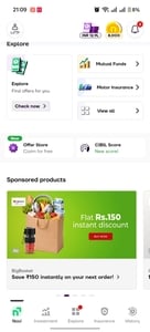 Rs. 150 OFF on BigBasket via Navi! (user specific)