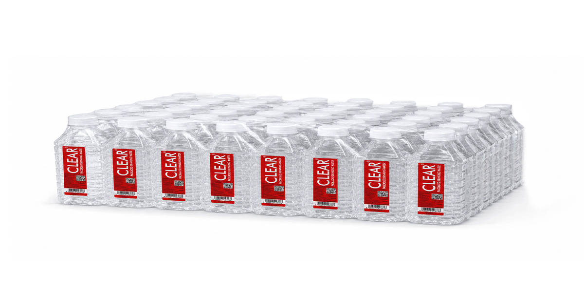 50% Off Clear Premium Drinking Water | Naturally Filtered, Added Minerals for Pure & Refreshing Taste (Pack of 48)