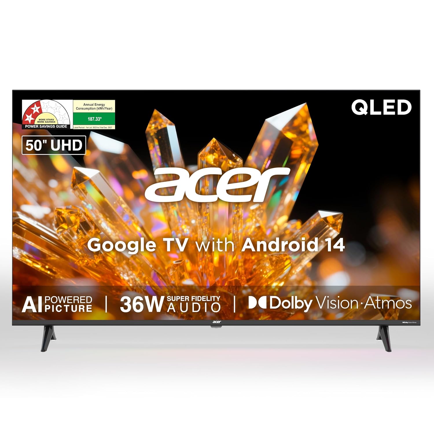 Acer 50 4K Ultra HD QLED Google Smart TV