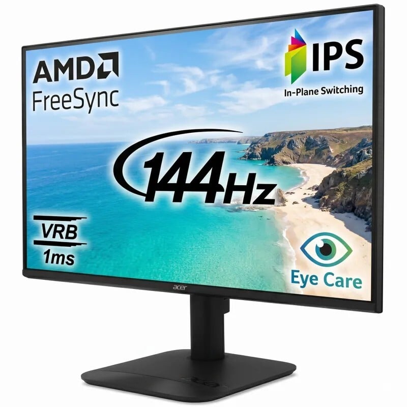 Acer 60.45 cm (24 inch) Full HD LED Backlit IPS Panel with 6 axis