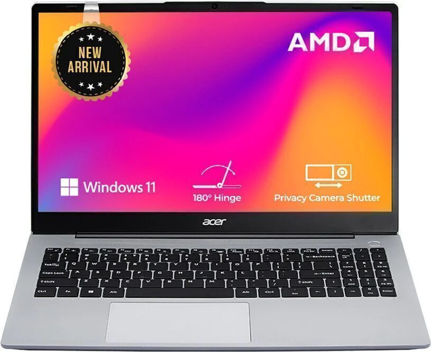 Acer Aspire 15 AMD Ryzen 7 Octa Core 7730U - (16 GB/512 GB SSD/Wi