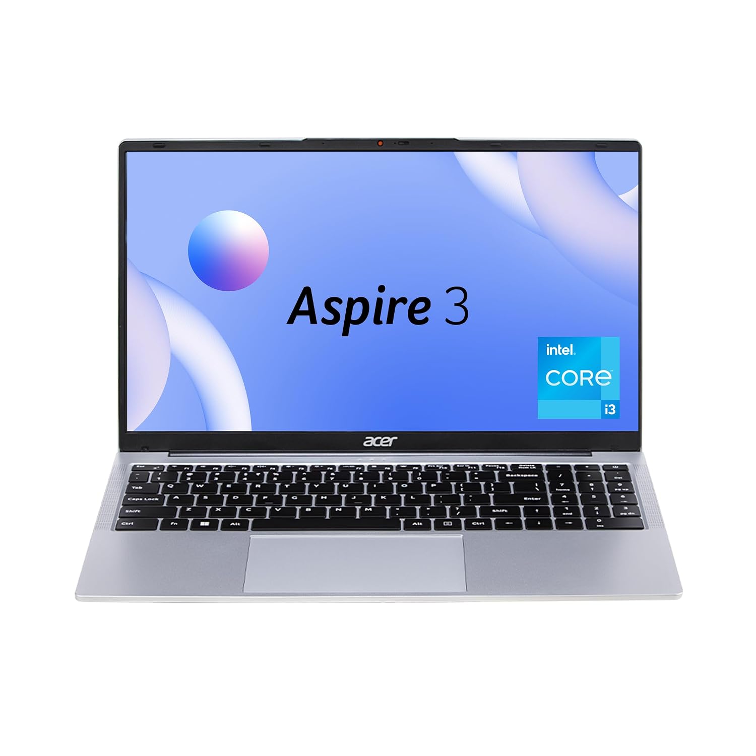 Acer Aspire 3,Intel Core i3-1315U, 16GB DDR4 RAM/512GB SSD, Silver, 1.7 Kg, Thin & Light Laptop
