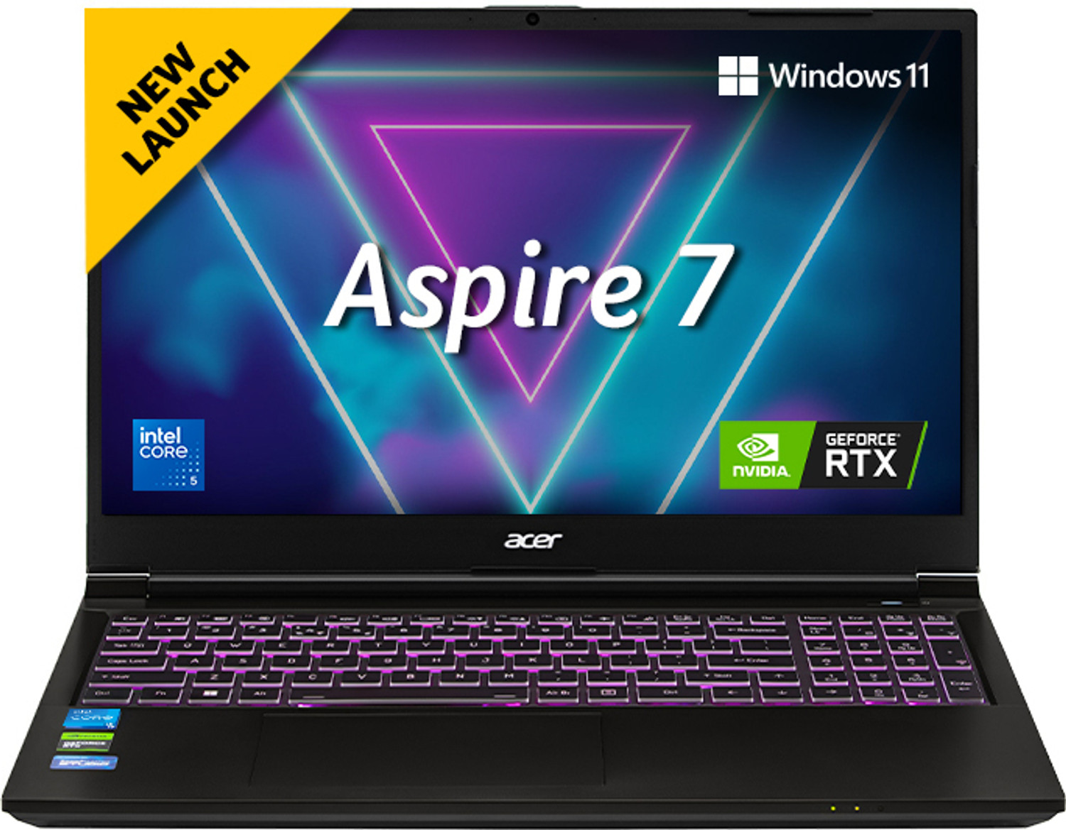 Acer Aspire 7(i5 14th Gen) Intel Core 5 210H - (16 GB/512 GB SSD/Windows 11 Home/6 GB Graphics/NVIDIA GeForce RTX 4050)