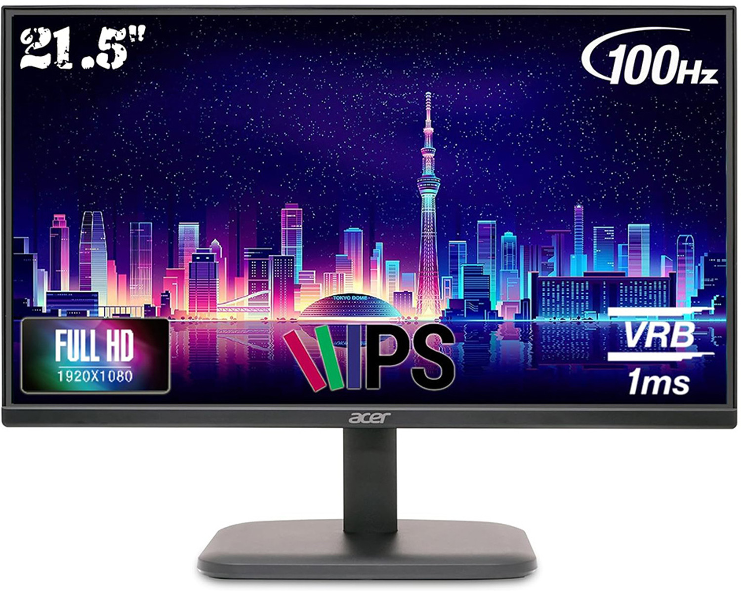 Acer EK Series 54.61 cm (22 inch) Full HD LED Backlit IPS Panel Monitor