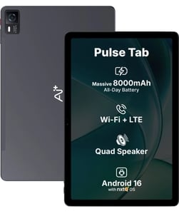 Ai+ PulseTab 6 GB RAM 128 GB ROM 10. No 95 inch with Wi-Fi+4G Gaming MTK Helio G88 Octa Core Tablet (Dark Blue) on Flipk