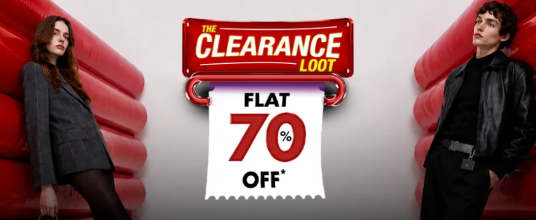 Ajio Clearance Sale Upto 95% Off On Clothing & Accessories