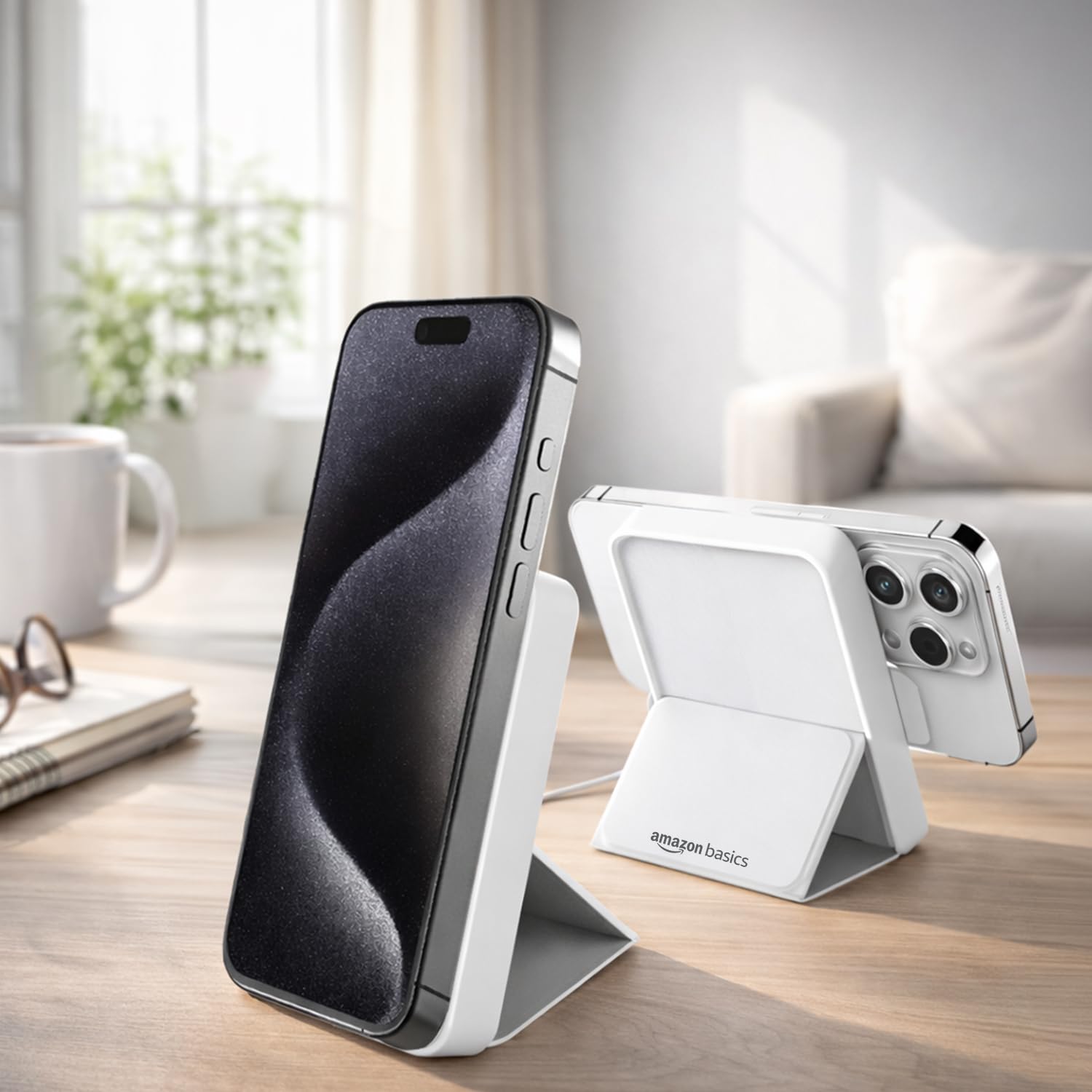Amazon Basics 10000mAh 20W Fast Charging Power Bank and 15W Wireless Output | Type C Power Delivery