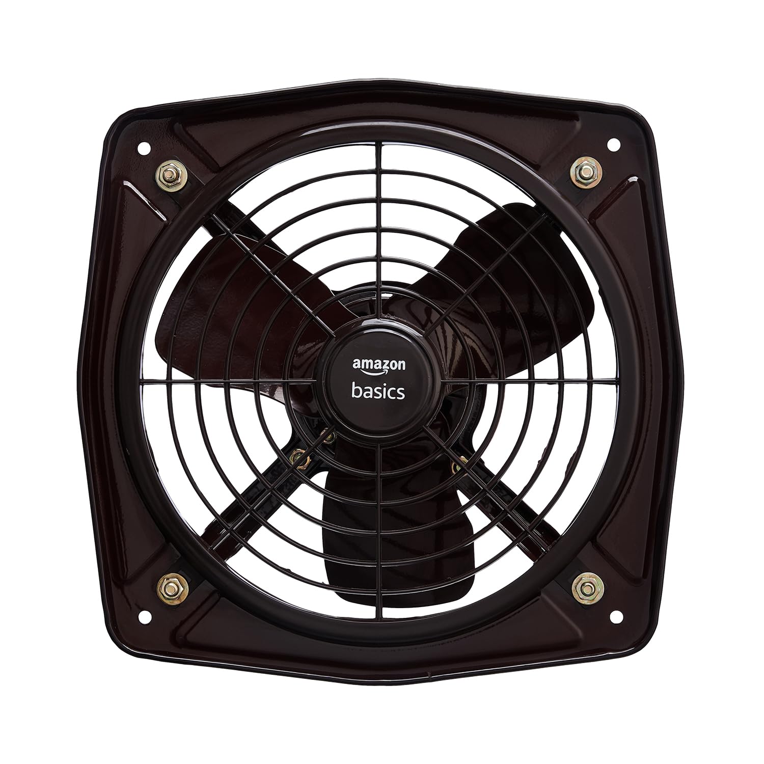 Amazon Basics 9" Fresh Air Exhaust Fan | 40W | 230 mm Sweep | Corded Electric | Window Mount | 45-52 dB | Indoor Use | M