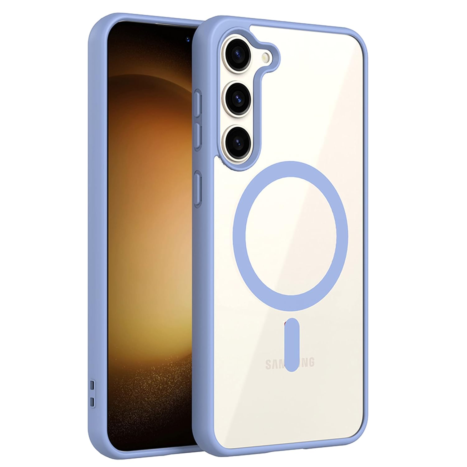 amazon basics Thermoplastic Polyurethane Back Case Cover for Samsung Galaxy S23 Plus 5G | Compatible for Samsung Galaxy