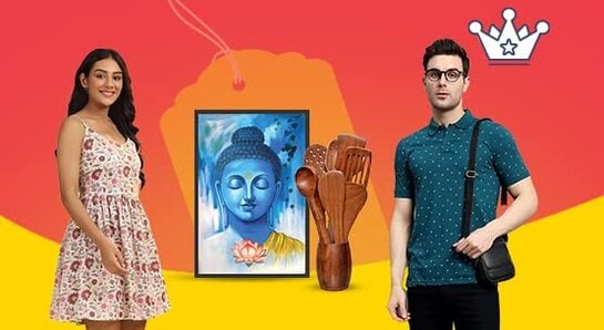 Amazon bazaar: 50% upto 50 cashback on mov of 50