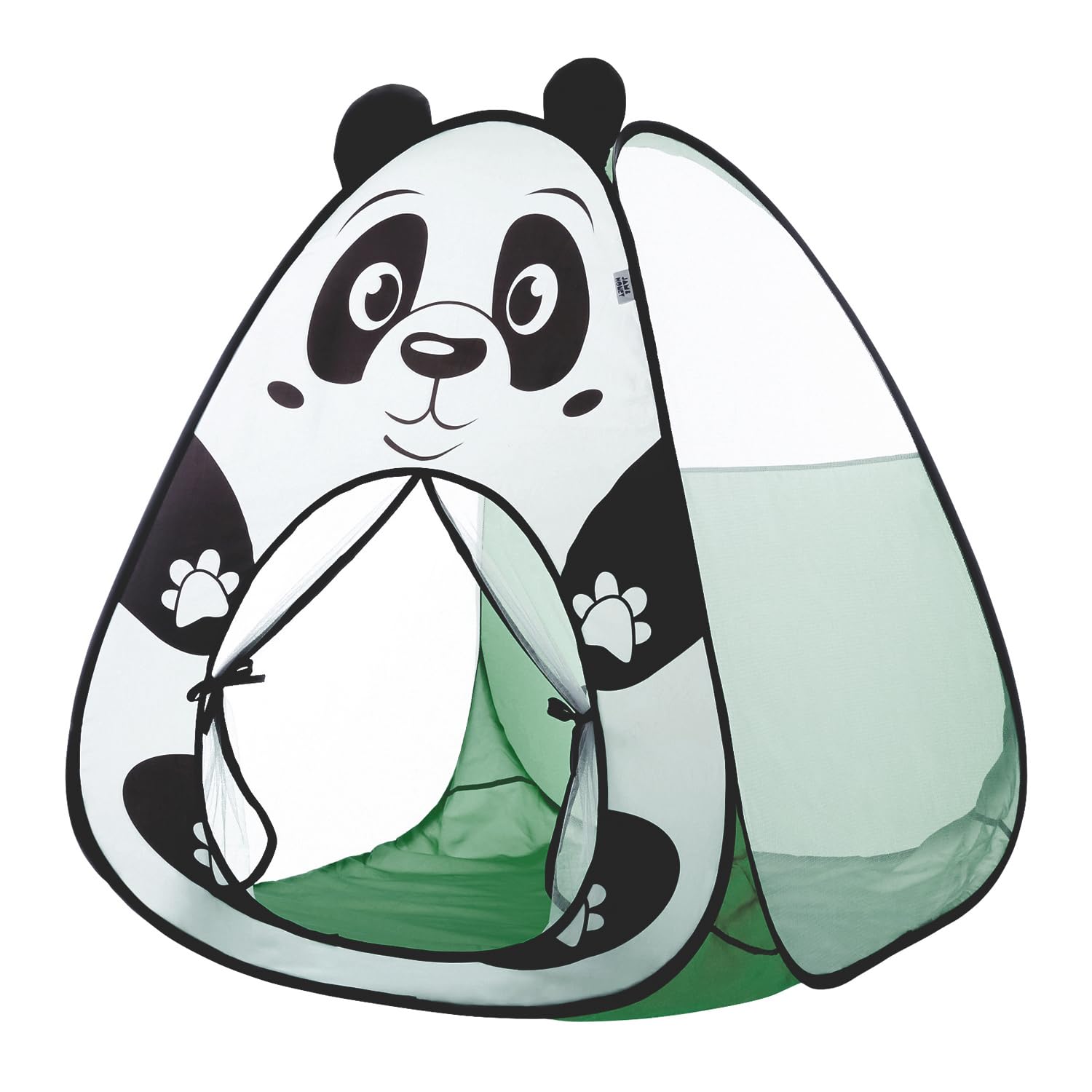 Amazon Brand - Jam & Honey Panda Popup Play Tent for Kids | Foldable Animal Themed Tent House | for Boys and Girls from
