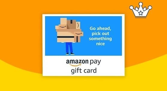 Amazon Giftcards | Get 5% back up to Rs. 1000 on Min order of Rs. 10,000 (User specific)