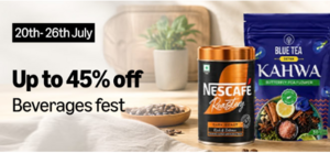 Amazon Grocery Fest: Upto 45% Off (20th - 26th July)