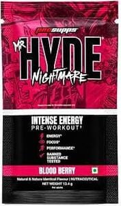 Amazon Sample at 1Rs : Prosupps HYDE Nightmare Assorted Pre Workout Powder, 1 Serving