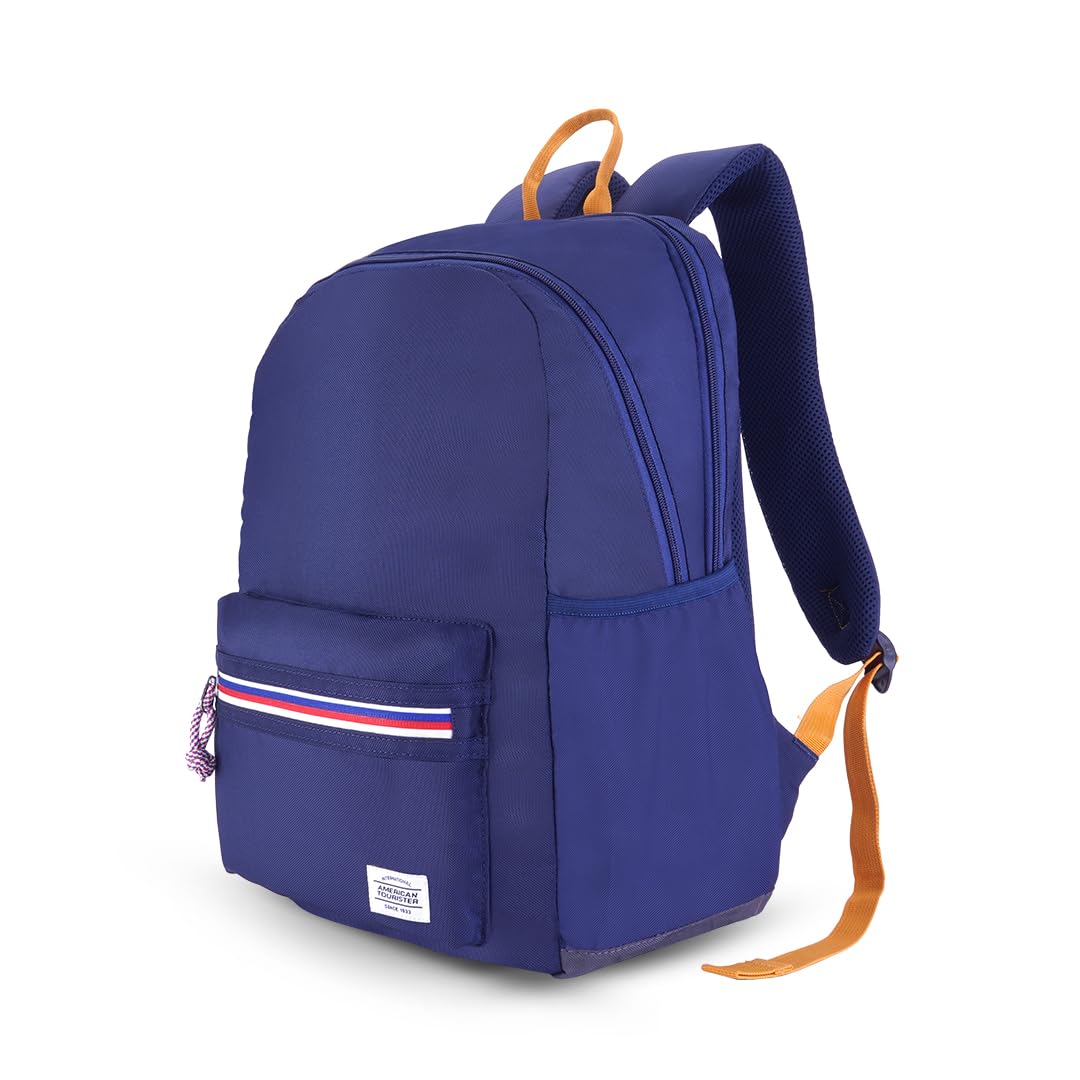 American Tourister Carter | 28L Backpack | 15.6" Laptop Bag | 2.5 Compartments | College & Office Backpack for Men and W