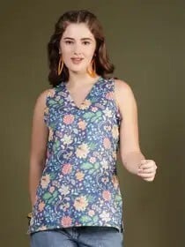 Anouk Rustic Women's Printed Crepe Kurtis | Upto 89% Off @ Rs. 149