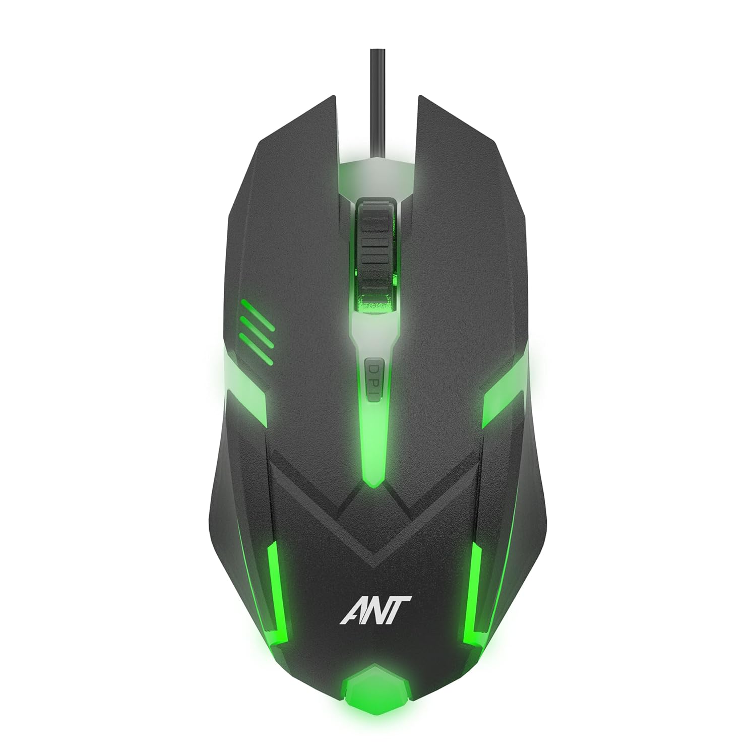 Ant GM46 Wired Optical Gaming Mouse | 2400 DPI Sensor | 4 Durable Buttons