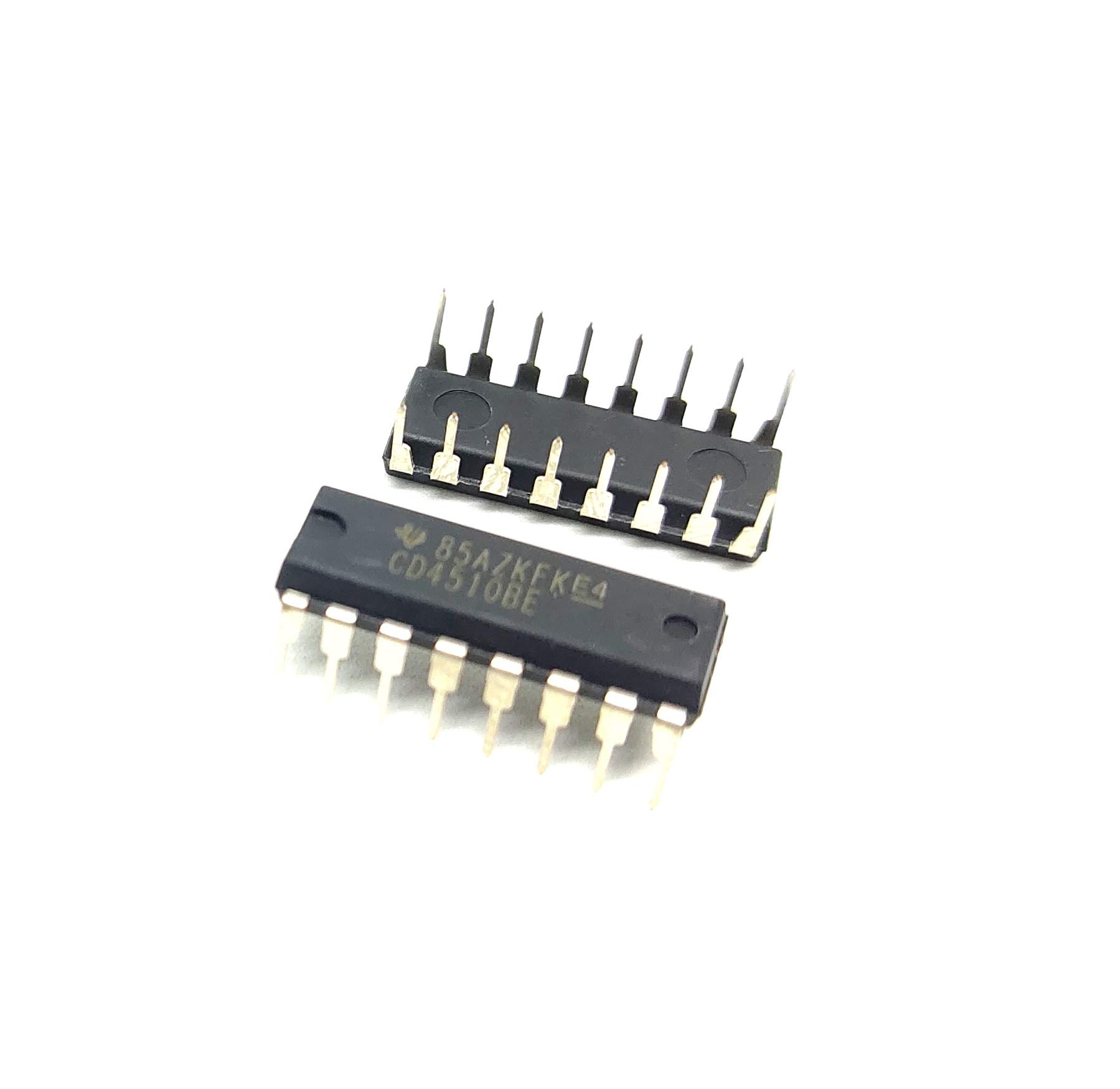 INVENTO 2Pcs CD4510BE 4510 IC CMOS Binary Up/Down Counter, D- Type Flip Flop, 8 MHz, 3 V to 18 V, D