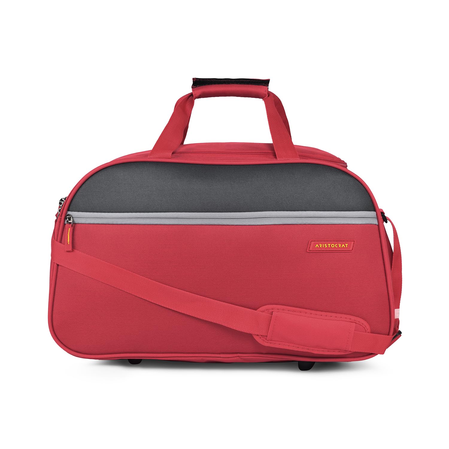 Aristocrat Enigma 52 Cm Polyester Softsided Cabin Size Duffle Bag - Red [5% coupon]