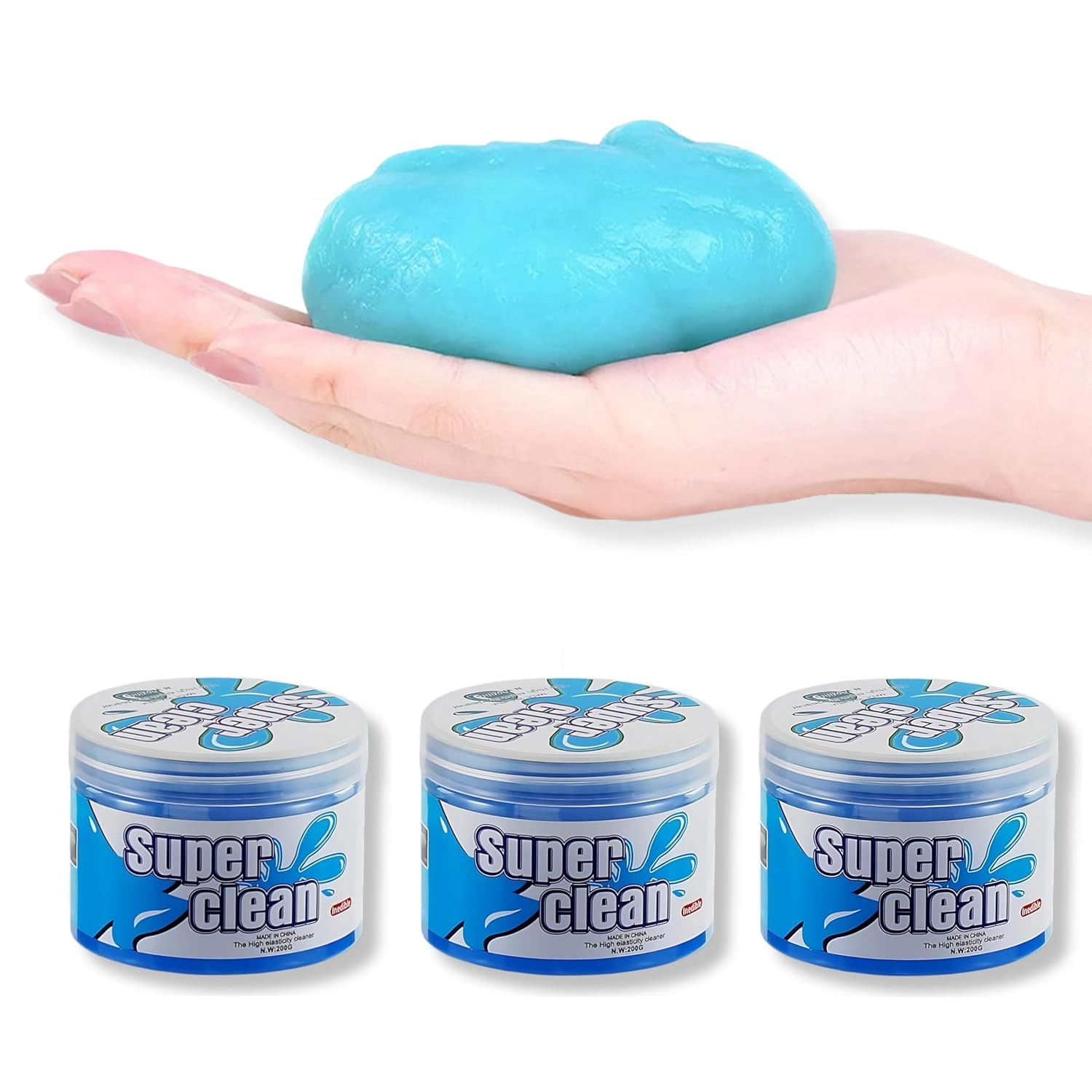 Arto Multipurpose Re-Usable Slime Gel Putty for Dirt, dust Cleaning for Home Windows, Gaps, car Interior, pc,Laptop,Keyb