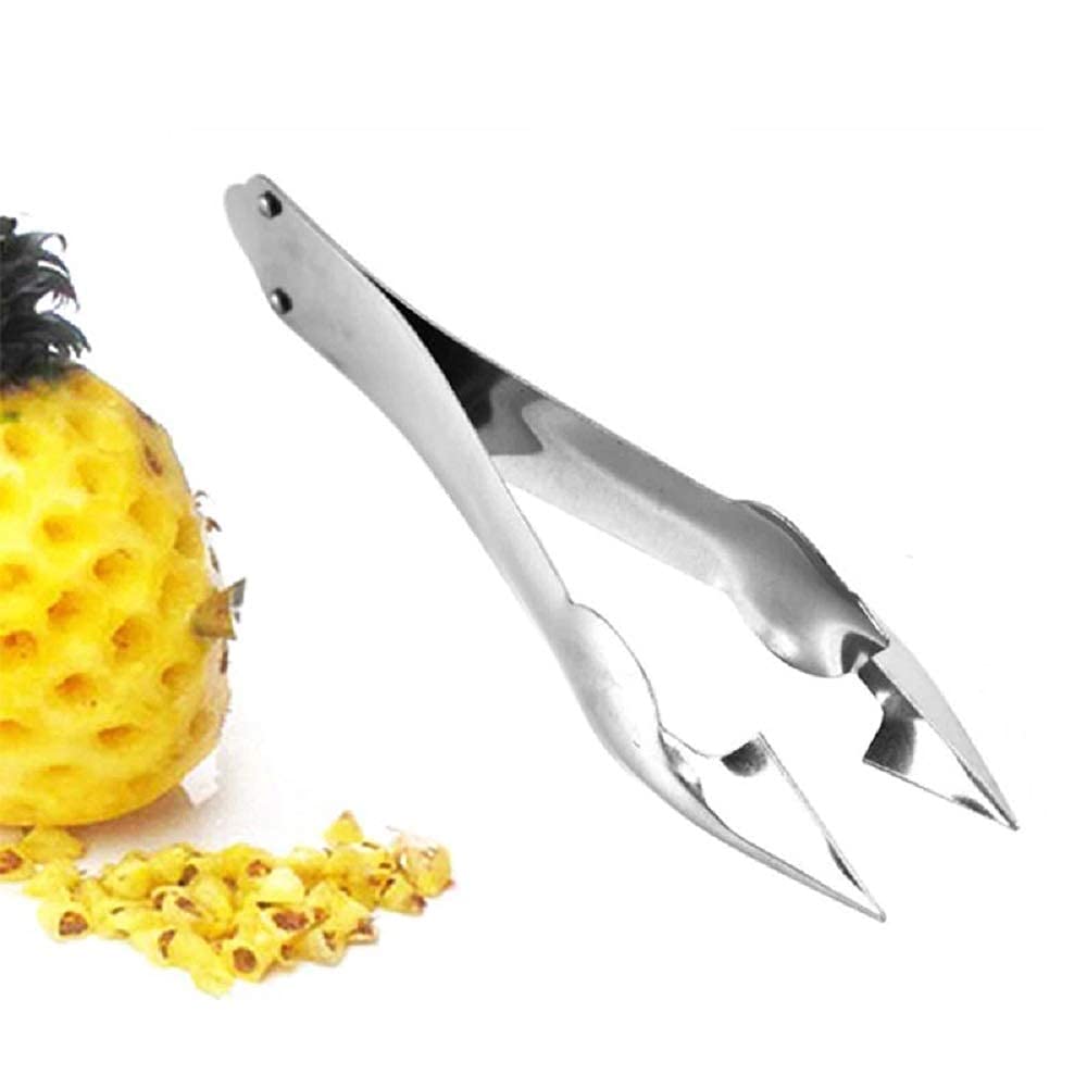 Arto Stainless Steel Pineapple Eye Remover Tool - Pineapple Eye Peeler Clip, Fruit & Vegetable Tool for Kitchen (1 Pc)