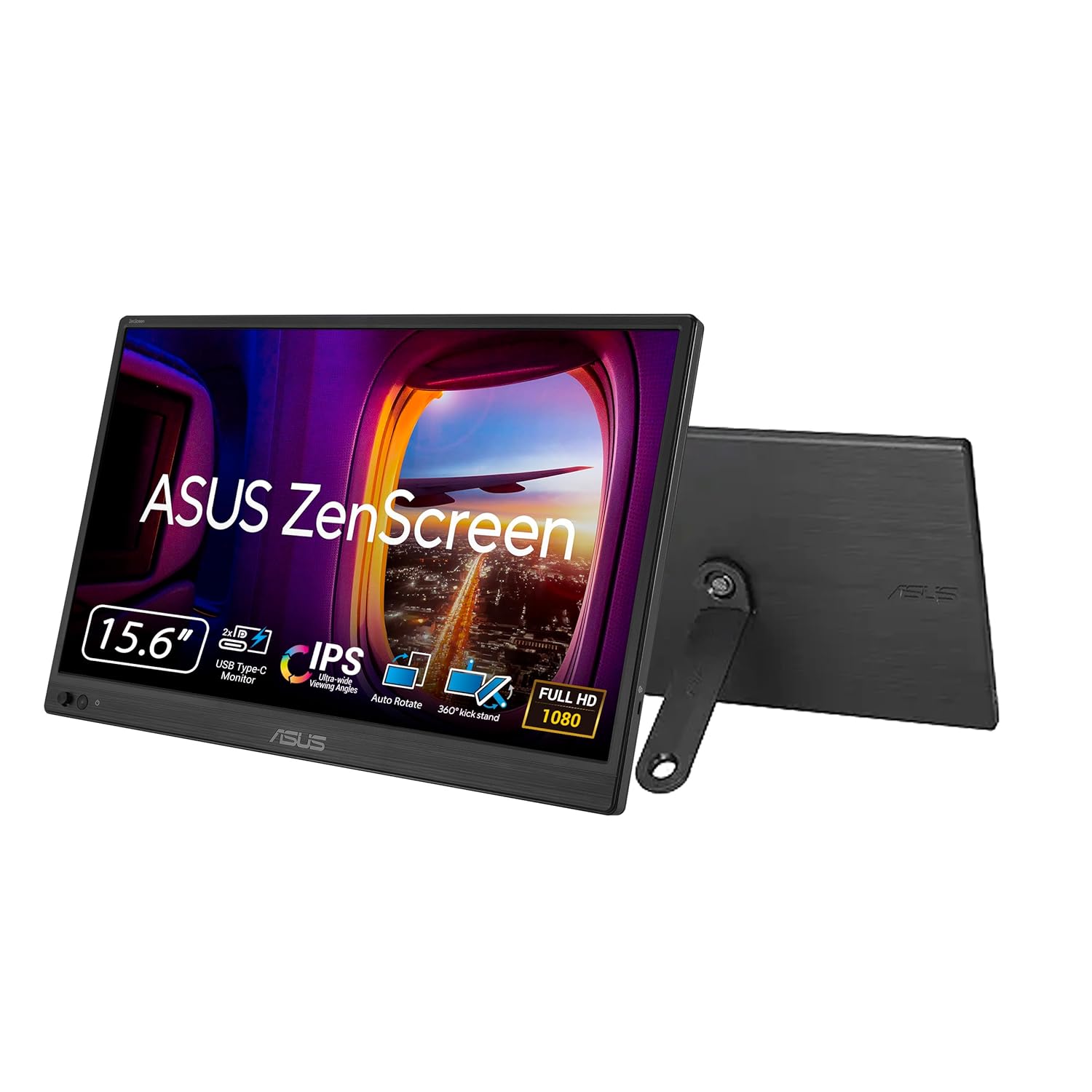 ASUS ZenScreen 16" Portable USB Monitor (MB169CK)