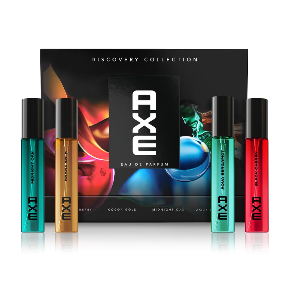 AXE Eau De Parfum Discovery Collection Gift Set (12Hr Long-Lasting)