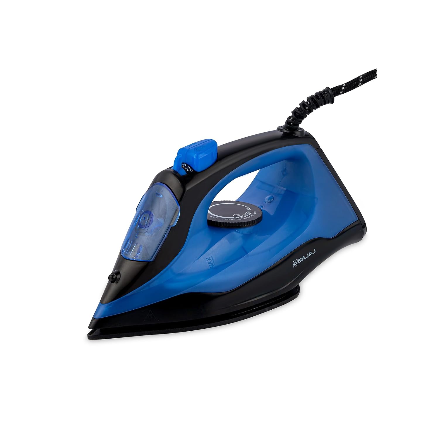 Bajaj Bajaj MX 17 Steam Iron | 1600W HighPerformance Heating | Multiple Steam Modes | NonStick Soleplate | Adjustable