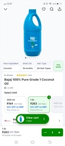 Bajaj Coconut oil 1