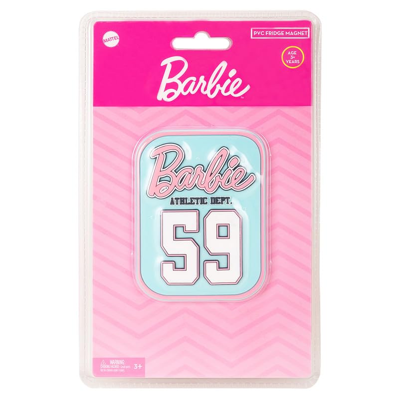 Barbie Character PVC Refrigerator Magnet | Kids Room Décor | Strong Magnetic Grip