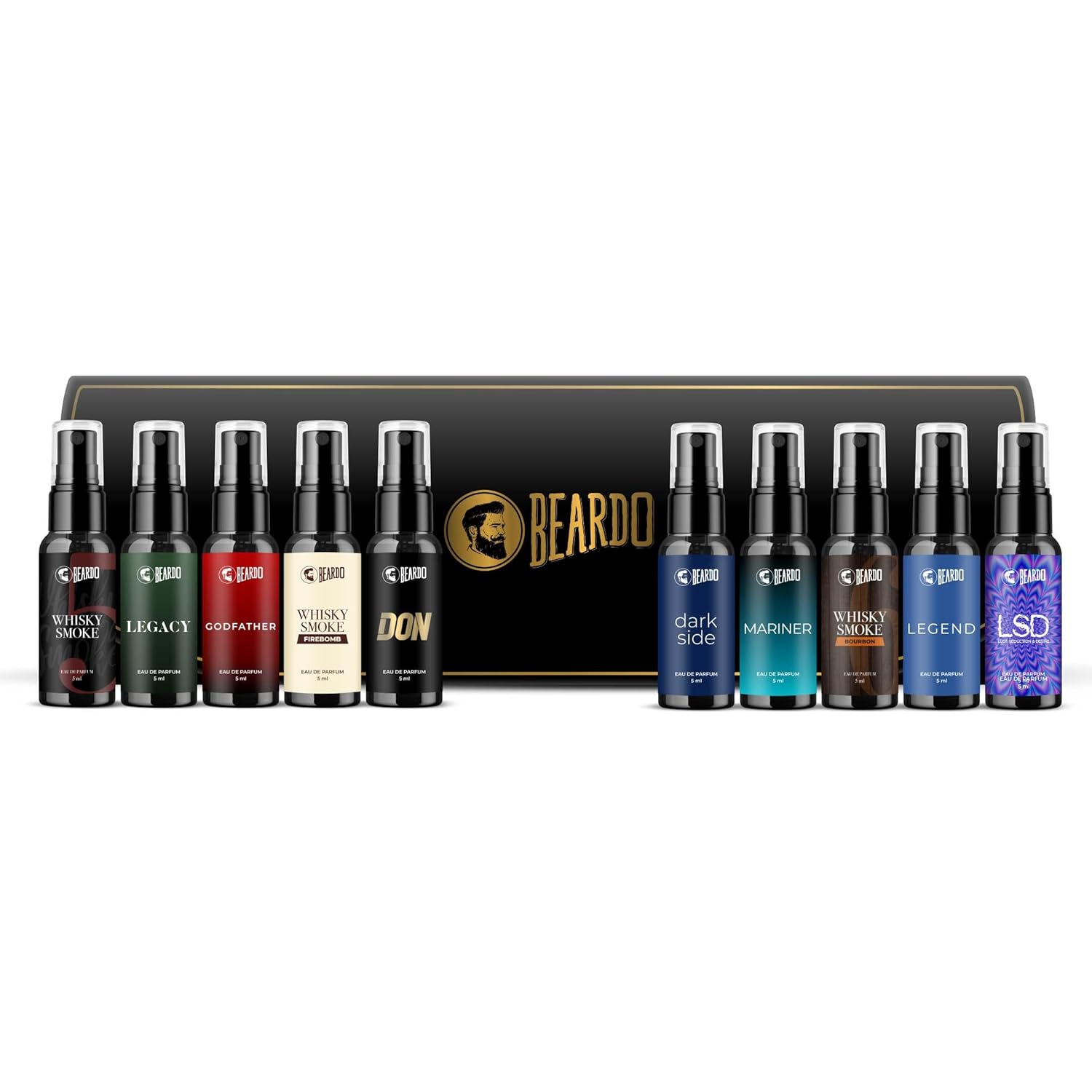 BEARDO Mini Perfume Trial Kit, 10x5ml @398